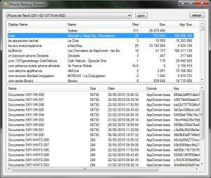 iphonebackupbrowser screenshot